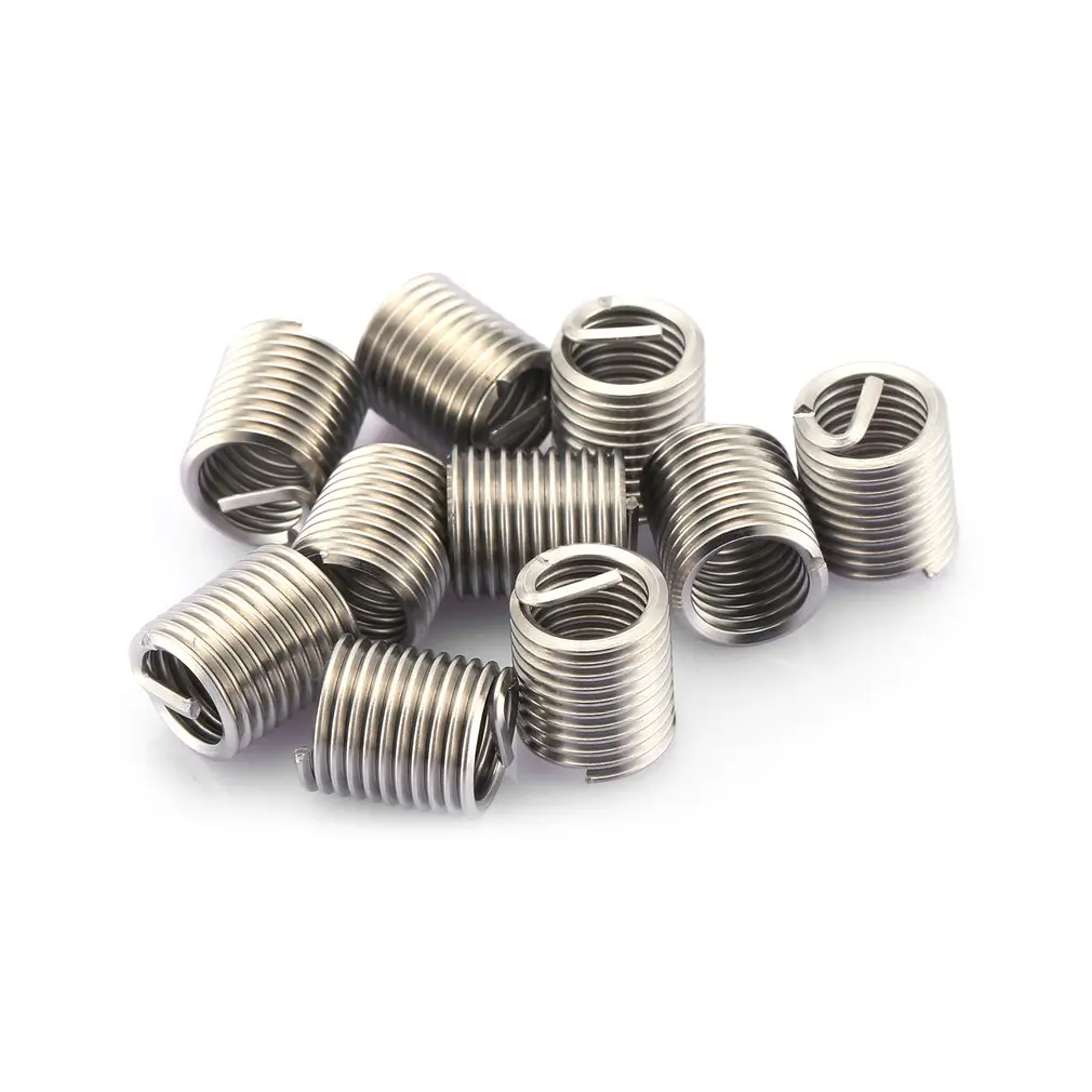 60PCS Thread Insert Set M3/4/5/6/8/10/12 Thread Repair Insert Kit for Helicoil Repairing Tools High Strength & Hardness
60PCS Thread Insert Set M3/4/5/6/8/10/12 Thread Repair Insert Kit for Helicoil Repairing Tools High Strength & Hardness