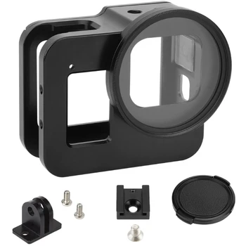 Aluminum Alloy Protective Case for GoPro Hero 8 Black Metal Frame Cage + UV Lens Filter for Go Pro 8 Camera Accessories
Aluminum Alloy Protective Case for GoPro Hero 8 Black Metal Frame Cage + UV Lens Filter for Go Pro 8 Camera Accessories