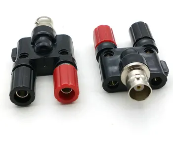 1pcs BNC female jack to 4MM Twin dual Banana Jack Female Coaxial Adapter
1pcs BNC female jack to 4MM Twin dual Banana Jack Female Coaxial Adapter
