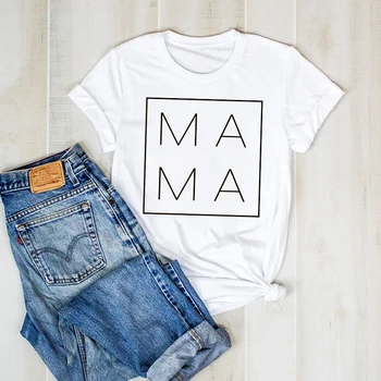 Women Print Lady Mom Mama Short Sleeve Cute Mother Graphic T Ladies Clothes Tee Female Top Tshirt Womens Shirt Clothing T-shirt
Women Print Lady Mom Mama Short Sleeve Cute Mother Graphic T Ladies Clothes Tee Female Top Tshirt Womens Shirt Clothing T-shirt