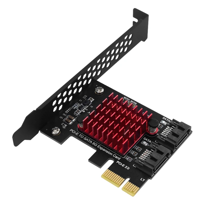TISHRIC PCIE To SATA 3.0 Dual Interface Expansion Card PCIE 3.0 Express X1 X16 Adapter Converter Support Hard Disk Optical Drive
TISHRIC PCIE To SATA 3.0 Dual Interface Expansion Card PCIE 3.0 Express X1 X16 Adapter Converter Support Hard Disk Optical Drive