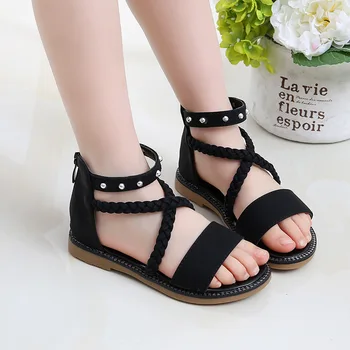 MXHY girls sandals 2020 summer new fashion princess shoes Korean children's soft bottom children's Roman sandals sandals PU
MXHY girls sandals 2020 summer new fashion princess shoes Korean children's soft bottom children's Roman sandals sandals PU