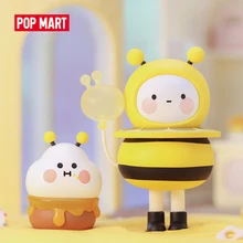 Pop mart bobo coco balão terra brinquedos figura caixa cega figura de ação presente aniversário do miúdo brinquedo frete grátis(China)