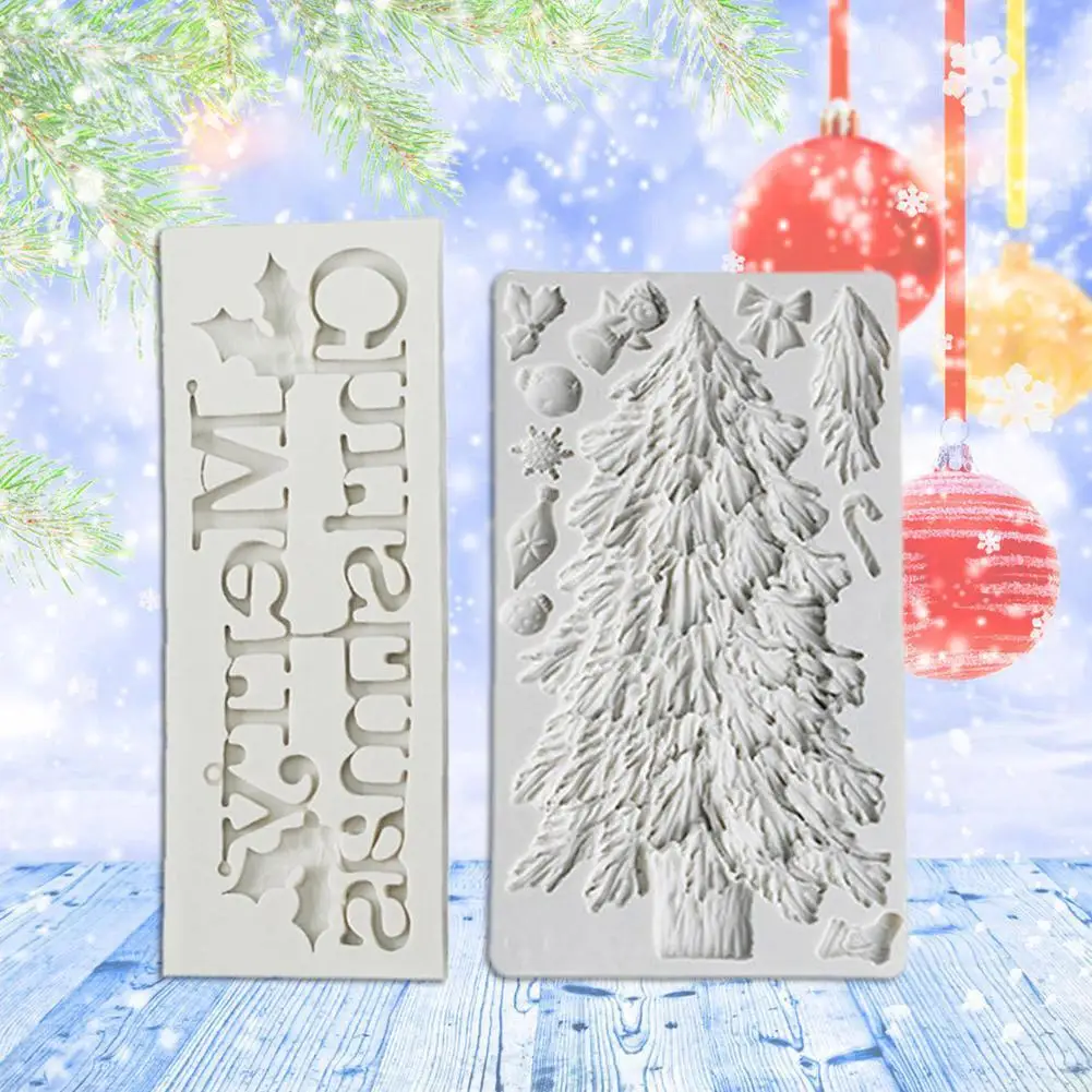 Merry Christmas Tree Snowflake Mold Xmas Fondant Cake Natal Navidad Silicone Tool Chocolate Party Baking Cake Molds Mould M X5H5
Merry Christmas Tree Snowflake Mold Xmas Fondant Cake Natal Navidad Silicone Tool Chocolate Party Baking Cake Molds Mould M X5H5
