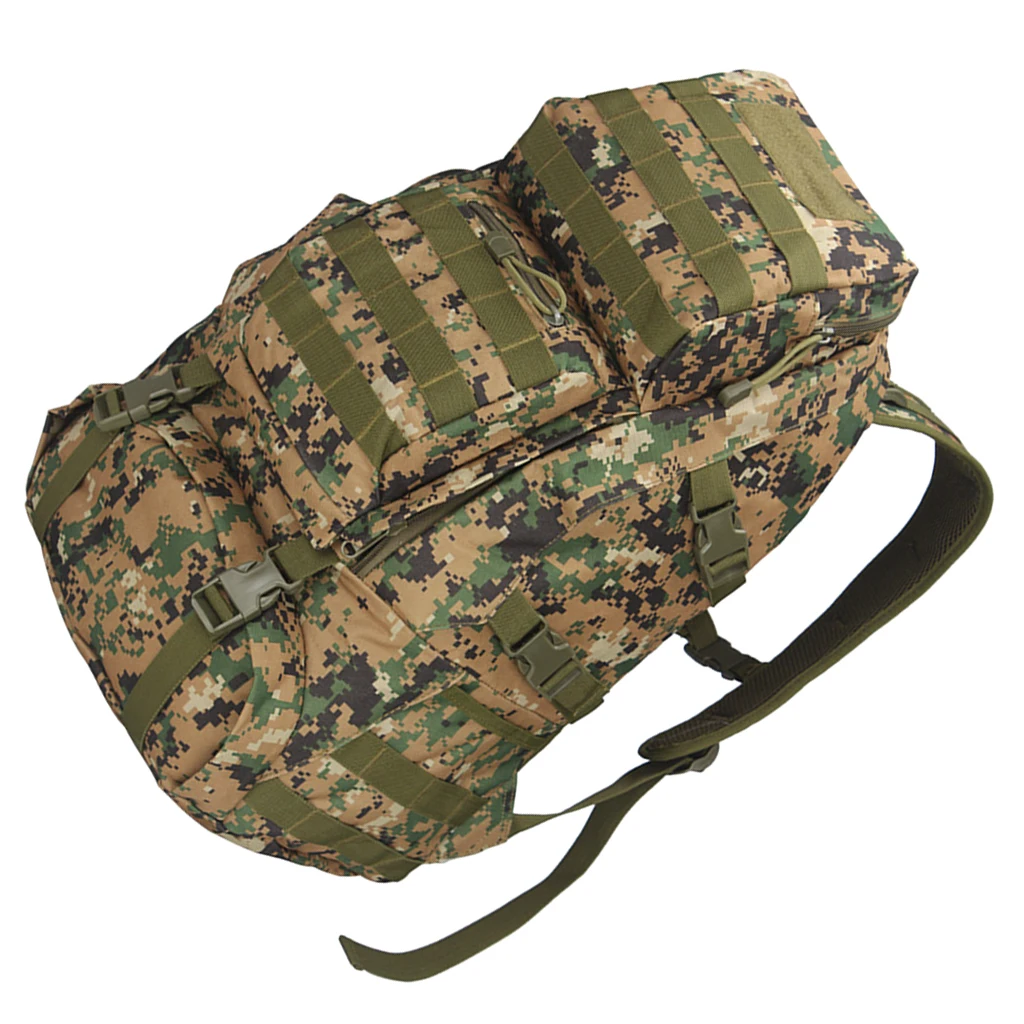 36-55L Camo Tactical Outdoor Backpack Rucksack Molle Backpack Water Resistant Bug Hiking Climbing Backpack 36-55L Camo Tactical Outdoor Backpack Rucksack Molle Backpack Water Resistant Bug Hiking Climbing Backpack