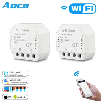 Wifi Smart Light Switch Diy Breaker Module Smart Life/Tuya APP Remote Control,Working with Alexa Echo Google Home 2 Gang 2 Way.
Wifi Smart Light Switch Diy Breaker Module Smart Life/Tuya APP Remote Control,Working with Alexa Echo Google Home 2 Gang 2 Way.