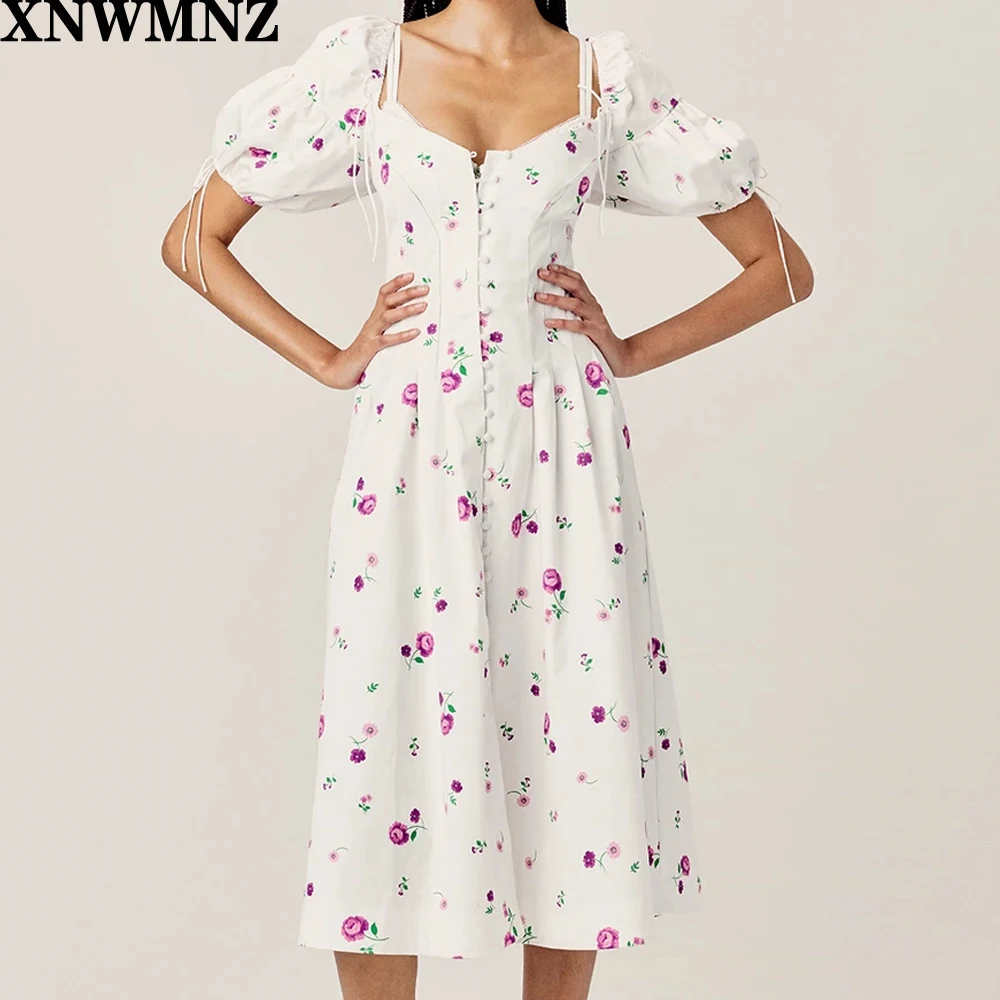 Za women vintgae square collar french style white long dress chic lady high waist puff sleeve lace up bow dresses chic femme
Za women vintgae square collar french style white long dress chic lady high waist puff sleeve lace up bow dresses chic femme