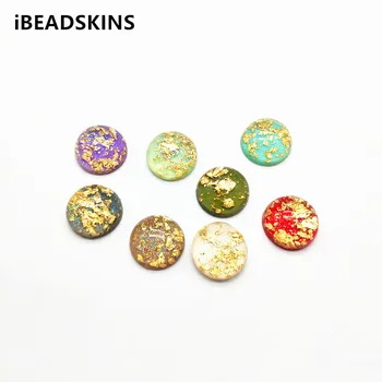 New arrival! 20mm 100pcs Resin Built-in gold foil Flat back beads for Earrings parts,Accessories Earrings hand Made Jewelry DIY
New arrival! 20mm 100pcs Resin Built-in gold foil Flat back beads for Earrings parts,Accessories Earrings hand Made Jewelry DIY