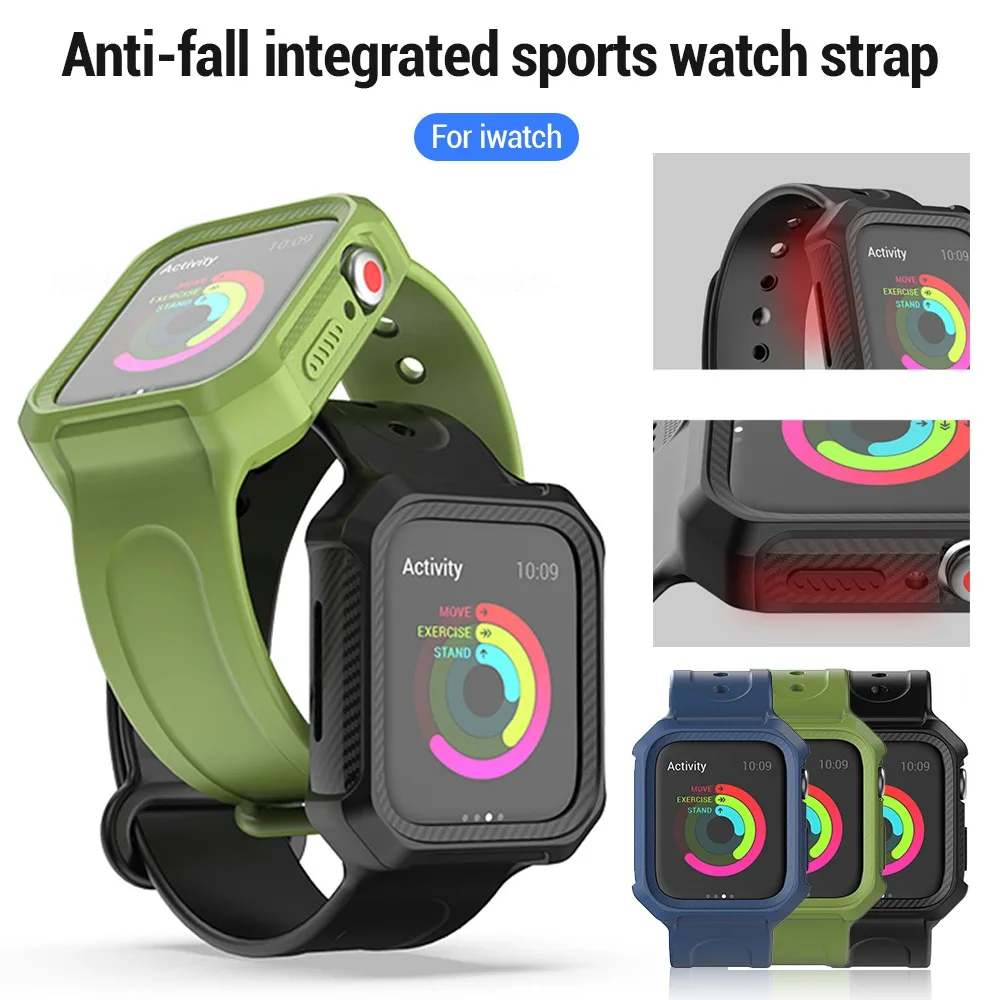 Ремешок сменный из мягкого ТПУ для Apple Watch 4 5 38 мм 40 42 44 мм|Смарт-аксессуары| |
