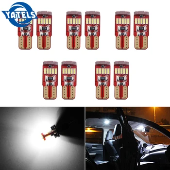 10 PCS LED T10 Canbus W5W White T10 Bulb Standard Shipping Error Free 12V 4014 SMD No Polarity 168 194 Clearance Parking Light
10 PCS LED T10 Canbus W5W White T10 Bulb Standard Shipping Error Free 12V 4014 SMD No Polarity 168 194 Clearance Parking Light