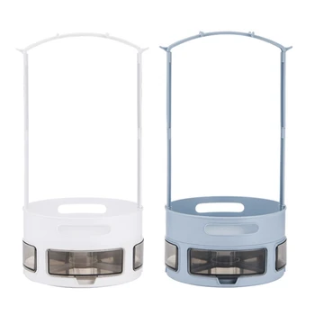 2 Tiers Rotatable Spice Rack Non-Slip Spinning Storage Pantry Countertop Shelf Vanity Table Bathroom Display Stand Condiment Cab
2 Tiers Rotatable Spice Rack Non-Slip Spinning Storage Pantry Countertop Shelf Vanity Table Bathroom Display Stand Condiment Cab