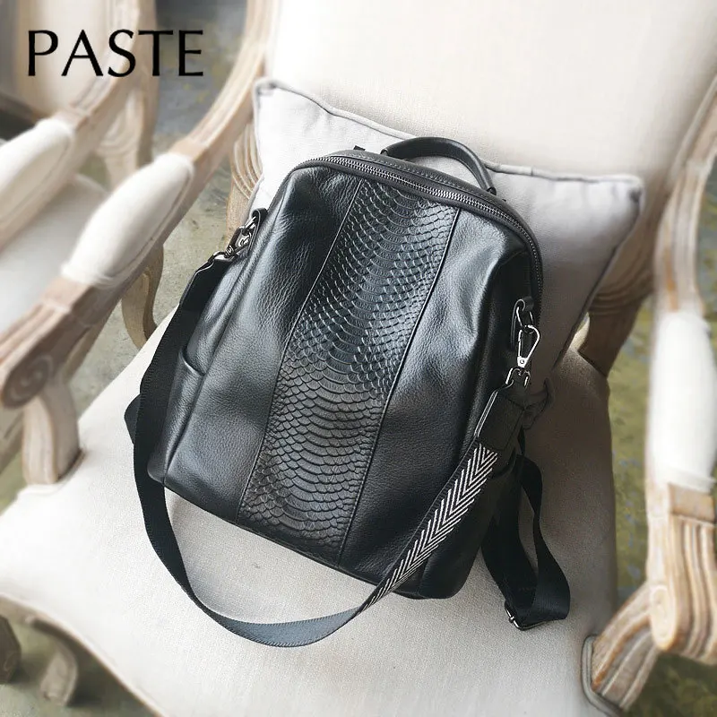 2019 Import Cow Leather Women Backpacks Press Crocodile Leather Girl Shoulder Bag Vintage Anti Theft Travel Bag Bagpack
2019 Import Cow Leather Women Backpacks Press Crocodile Leather Girl Shoulder Bag Vintage Anti Theft Travel Bag Bagpack