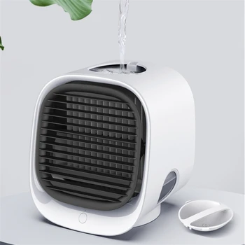 

Mini Portable Air Conditioner Multi-function Humidifier Purifier USB Desktop Air Cooler Fan Arctic Air with Water Tank Home 5V