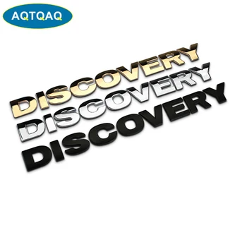1Pcs 3D Metal DISCOVERY Car Side Fender Rear Trunk Emblem Badge Sticker Decals for JEEP Dodge BMW Mustang Volvo Jaguar
1Pcs 3D Metal DISCOVERY Car Side Fender Rear Trunk Emblem Badge Sticker Decals for JEEP Dodge BMW Mustang Volvo Jaguar