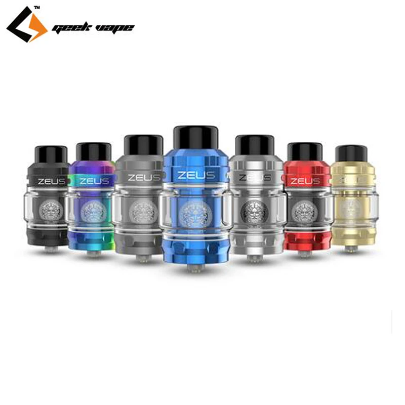 New Geekvpae Zeus Sub Ohm Tank with Prebuilt Coil System Mesh Z1 Z2 Coils Vaporizer Electronic Cigarette Atomizer vape
New Geekvpae Zeus Sub Ohm Tank with Prebuilt Coil System Mesh Z1 Z2 Coils Vaporizer Electronic Cigarette Atomizer vape
