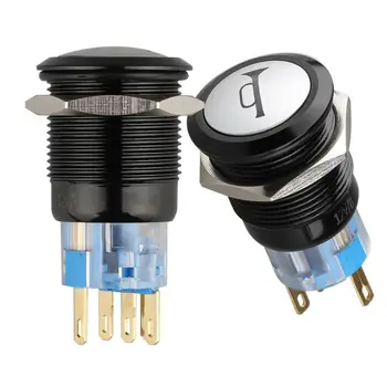 High Quality 12V 19mm Momentary Blue LED Marine Car Stainless Steel Horn Button Light Switch Waterproof
High Quality 12V 19mm Momentary Blue LED Marine Car Stainless Steel Horn Button Light Switch Waterproof