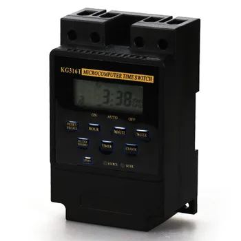 50pcs 220v digital timer KG316T 25A Din Rail Intelligent Microcomputer programmable timer Switch Relay Controller
50pcs 220v digital timer KG316T 25A Din Rail Intelligent Microcomputer programmable timer Switch Relay Controller
