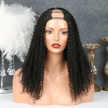 Kinky Curly Wig U Part Human Hair Wigs 150% Density For Black Women With Adjustable Strap Natural Plucked Remy Brazilian
Kinky Curly Wig U Part Human Hair Wigs 150% Density For Black Women With Adjustable Strap Natural Plucked Remy Brazilian