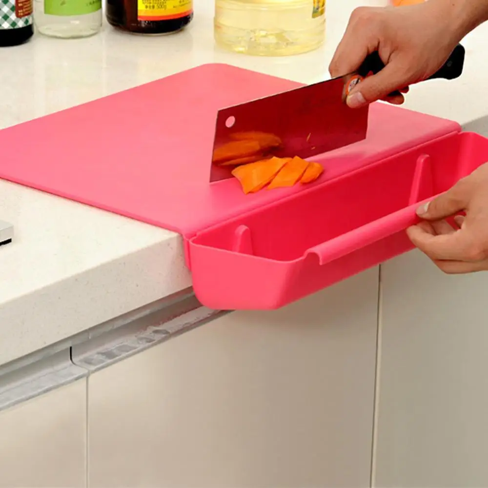 2 in 1 Candy Color Kitchen Chopping Board Vegetable Fruit Slot Cutting Plastic Thickening 4 Colors Stuff Storage Basket
2 in 1 Candy Color Kitchen Chopping Board Vegetable Fruit Slot Cutting Plastic Thickening 4 Colors Stuff Storage Basket