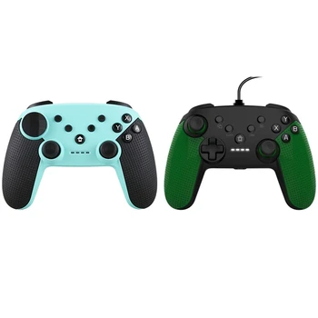 2 Set Durable USB Wired Controller Gamepad Dual Vibration Joystick Game Handle for Xb-ox One, Ones and Pc
2 Set Durable USB Wired Controller Gamepad Dual Vibration Joystick Game Handle for Xb-ox One, Ones and Pc