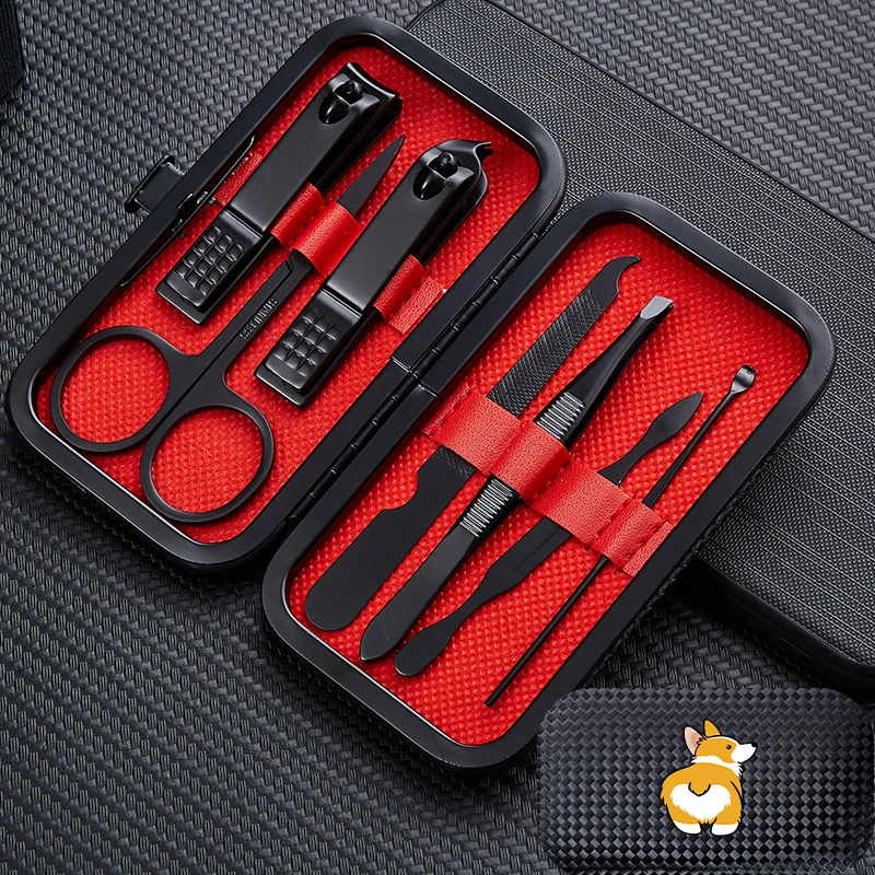 7pcs/set Manicure Nail Clippers Pedicure Set Professional Nail Trimmer Stainless Steel Nail Cutter Tool Set
7pcs/set Manicure Nail Clippers Pedicure Set Professional Nail Trimmer Stainless Steel Nail Cutter Tool Set