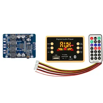 Bluetooth 5.0 MP3 Decoder Board Module with XH-M314 TPA3118 2X45W 12V 24V Stereo o Bluetooth Digital Power Amplifier
Bluetooth 5.0 MP3 Decoder Board Module with XH-M314 TPA3118 2X45W 12V 24V Stereo o Bluetooth Digital Power Amplifier