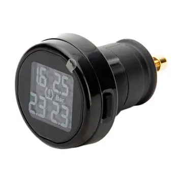 TP-74B Professional Tire Pressure Monitor System Cigarette Plug Charger with 4 External Sensors Alarm LCD Display
TP-74B Professional Tire Pressure Monitor System Cigarette Plug Charger with 4 External Sensors Alarm LCD Display
