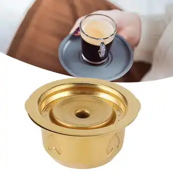 Coffee Make Machine Parts Stainless Steel High Capacity Reusable Coffee Capsule Fit for Vertuo Plus Series Coffee Making Tools
Coffee Make Machine Parts Stainless Steel High Capacity Reusable Coffee Capsule Fit for Vertuo Plus Series Coffee Making Tools