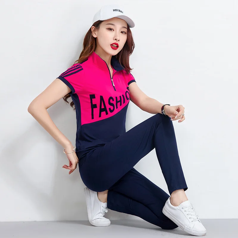 Summer Women Tracksuit Letter Printed Sweatshirt Loose Long Sport Pant Casual Jogger Running Workout Set Sport Suit Sportswear
Summer Women Tracksuit Letter Printed Sweatshirt Loose Long Sport Pant Casual Jogger Running Workout Set Sport Suit Sportswear
