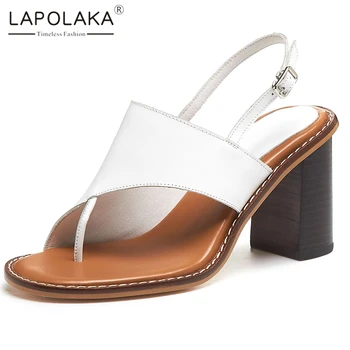 Lapolaka 2020 Fashion Genuine Cow Leather Summer Sandals Woman Shoes Buckle Strap High Heels Hot Women Sandals Female 
Lapolaka 2020 Fashion Genuine Cow Leather Summer Sandals Woman Shoes Buckle Strap High Heels Hot Women Sandals Female