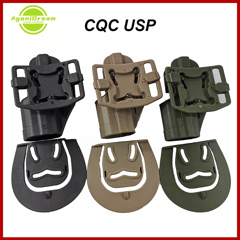 CQC USP Holster Tactical Army Holster Outdoor Hunting Shooting Black Tan Green Military Airsoft Belt Gun AccessoriesPistol
CQC USP Holster Tactical Army Holster Outdoor Hunting Shooting Black Tan Green Military Airsoft Belt Gun AccessoriesPistol