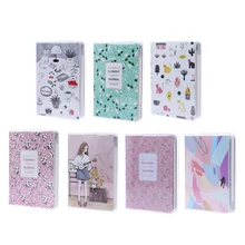 1 pieza Linda Mini A6 diario cuaderno planificador semanal Agenda calendario cuaderno notas útiles escolares 40 hojas(China)