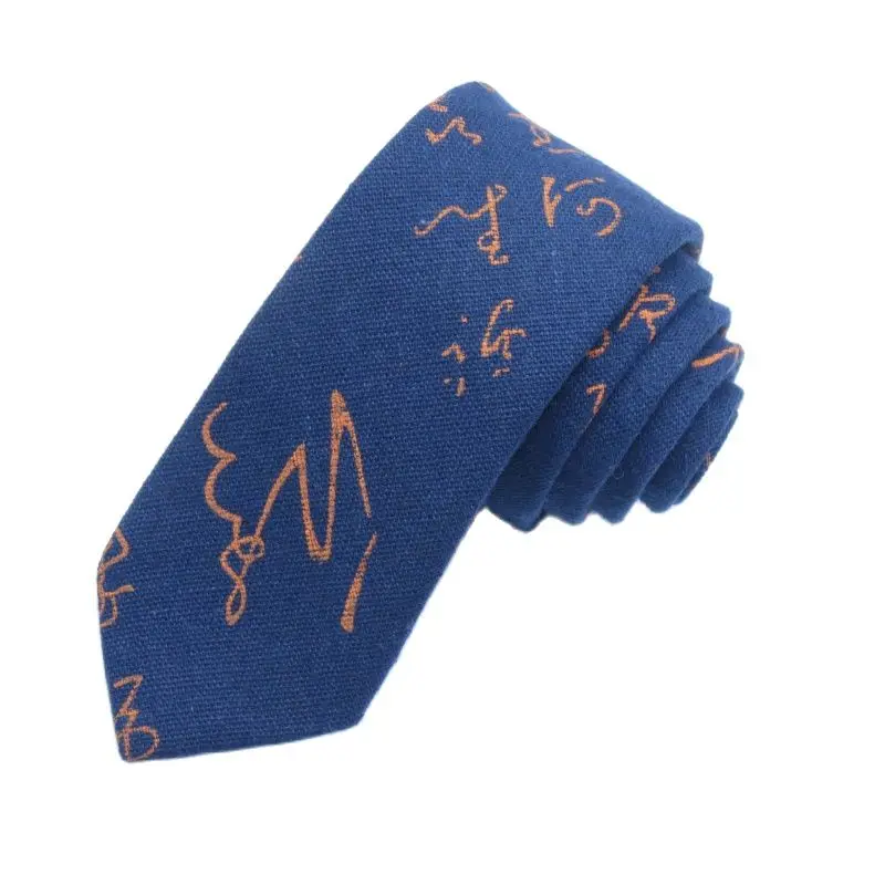 Мужские галстуки с китайскими иероглифами новинка тонкий галстук лучший подарок