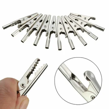 20x Alligator Clip Crocodile Clamp Metal Stainless Steel For Batteries Terminals Stainless Steel New
20x Alligator Clip Crocodile Clamp Metal Stainless Steel For Batteries Terminals Stainless Steel New