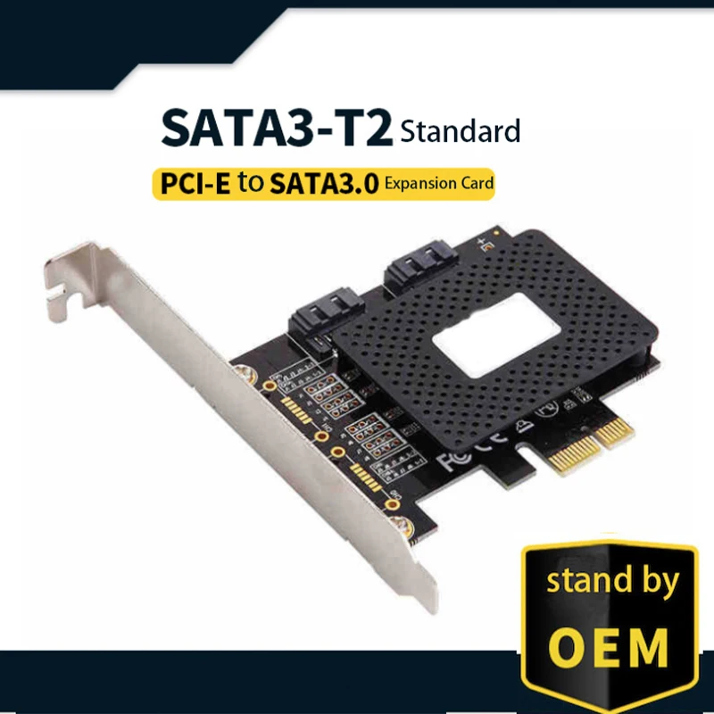 ASM1061 chipset PCI Express to 2-port SATA 3.0 port expansion controller riser card supports IDE HAC
ASM1061 chipset PCI Express to 2-port SATA 3.0 port expansion controller riser card supports IDE HAC
