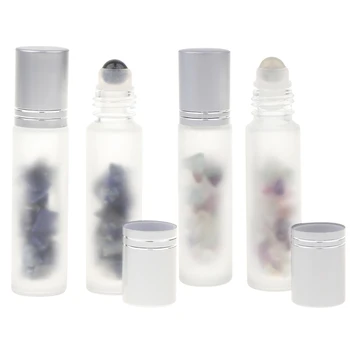 4PCS 10ml Portable Crystal Jade Glass Essential Oil Roller Bottle Case Holder Refillable Perfume Roll Bottles
4PCS 10ml Portable Crystal Jade Glass Essential Oil Roller Bottle Case Holder Refillable Perfume Roll Bottles