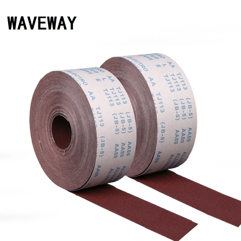 

100 Meter 600-1500 Grit Emery Cloth Roll Polishing Sandpaper For Grinding Tools Polishing Metalworking Dremel