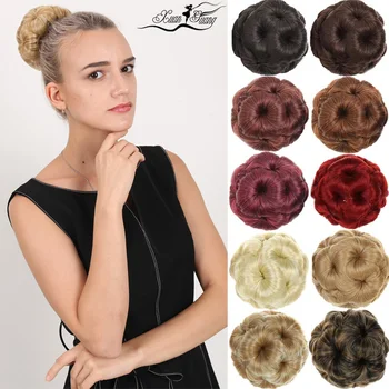 XUANGUANG High Temperature Chemical Fiber Synthesis Bun 10 Colors For Choose Blcak Brown
XUANGUANG High Temperature Chemical Fiber Synthesis Bun 10 Colors For Choose Blcak Brown