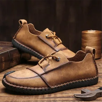 Designer Spring autumn new men's shoes fashion casual Cowhide leather mens leather shoes loafers sneakers men zapatos de hombre
Designer Spring autumn new men's shoes fashion casual Cowhide leather mens leather shoes loafers sneakers men zapatos de hombre