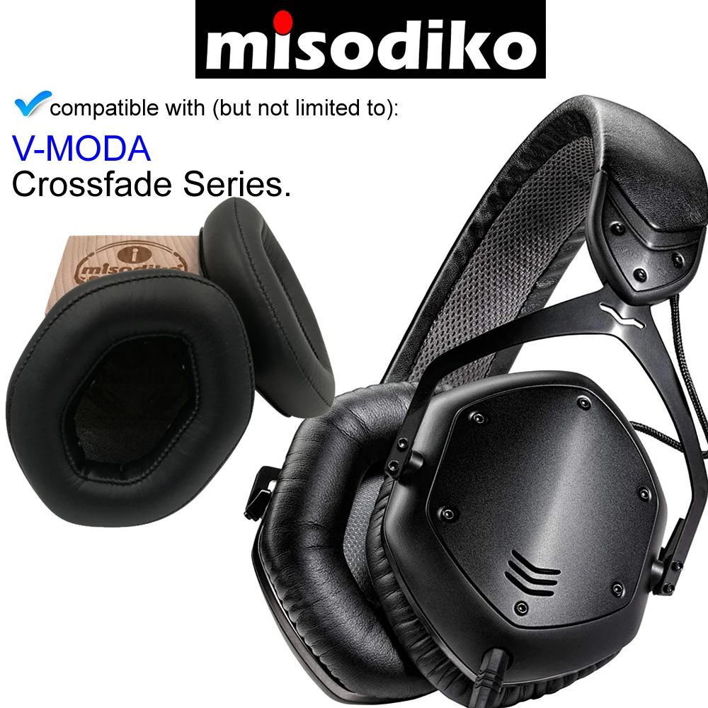 karton Tøj Øde misodiko Replacement Ear Pads XL Cushions Kit for V-MODA Crossfade (LP, LP2  Vocal, M-100) Over-Ear, Headphones Repair Earpads - AliExpress Consumer  Electronics