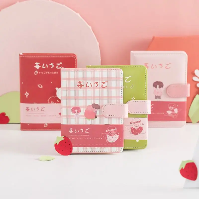Kawaii Strawberry Planet A6 Notebook Notepad Leather Diary Journal Schedule Planner Agenda Handbook for Student Gift
Kawaii Strawberry Planet A6 Notebook Notepad Leather Diary Journal Schedule Planner Agenda Handbook for Student Gift