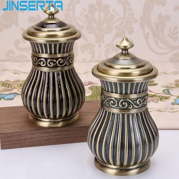 JINSERTA Antique Toothpick Box Luxury Metal Press Automatic Push Toothpick Holder European Home Restaurant KTV Desktop Decor 
JINSERTA Antique Toothpick Box Luxury Metal Press Automatic Push Toothpick Holder European Home Restaurant KTV Desktop Decor