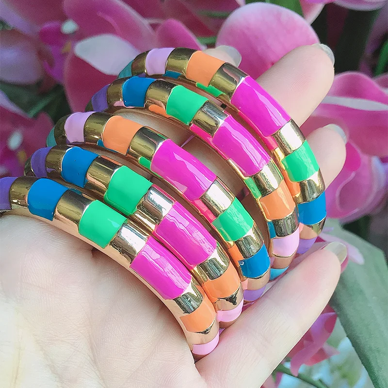 NeeFuWoFu color Bracelets snake Zinc alloy printing Bangles Bamboo festival Open Gradient Manual for National Charm Jewelry
NeeFuWoFu color Bracelets snake Zinc alloy printing Bangles Bamboo festival Open Gradient Manual for National Charm Jewelry