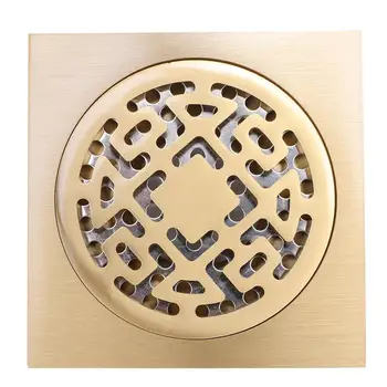 Bathroom Copper Core Floor Drain Shower Drainer Anti Clogging and Odor Floor Strainer Fine Copper for Kitchen Bathroom Garage
Bathroom Copper Core Floor Drain Shower Drainer Anti Clogging and Odor Floor Strainer Fine Copper for Kitchen Bathroom Garage