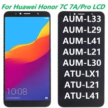 Écran tactile LCD avec châssis, 5.7 pouces, pour Huawei Honor 7A Pro AUM-L41 ATU-LX1 L21 Honor 7C, Original=