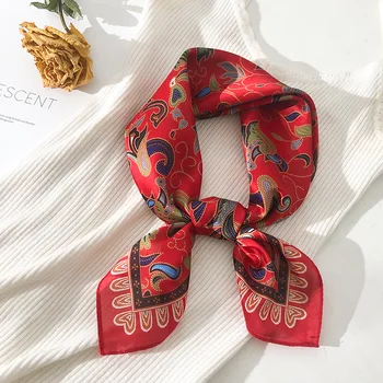New style small square scarf in spring 2020 South Korean silk scarf women's multi-functional and versatile scarf hairband
New style small square scarf in spring 2020 South Korean silk scarf women's multi-functional and versatile scarf hairband