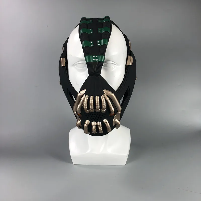 New Batman The Dark Knight Rises Bane Mask Zombies Devil High Level PVC Mask Adult Men Halloween Cosplay Prop Costume Helmet
New Batman The Dark Knight Rises Bane Mask Zombies Devil High Level PVC Mask Adult Men Halloween Cosplay Prop Costume Helmet