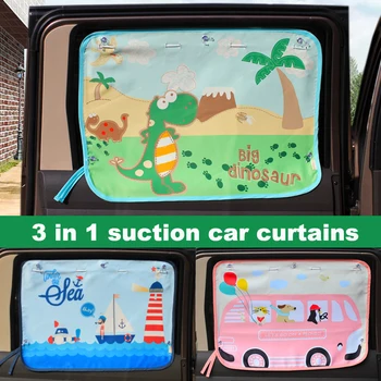 Car Windshield Car Sun Shade Curtains Cute Cartoon Car Rear Side Automobiles Window Sunshade Protect Window Curtains 70*50cm
Car Windshield Car Sun Shade Curtains Cute Cartoon Car Rear Side Automobiles Window Sunshade Protect Window Curtains 70*50cm