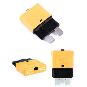 Medium Manual Reset Circuit Breaker Protector Overload protector fuse Insert Resettable Inline Fuse Holder Protection
Medium Manual Reset Circuit Breaker Protector Overload protector fuse Insert Resettable Inline Fuse Holder Protection