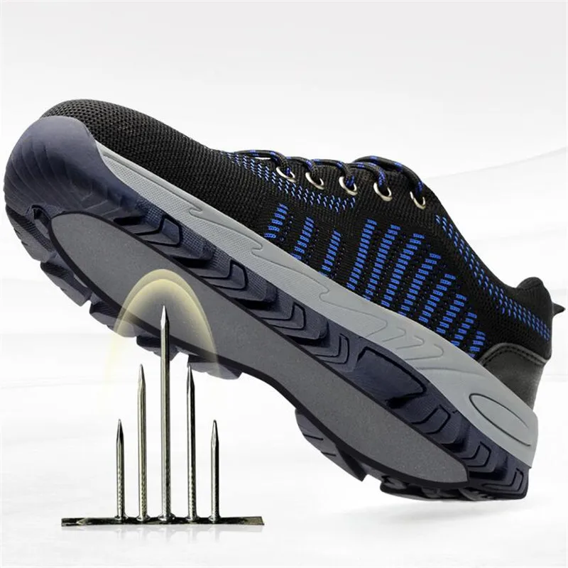 Men Summer Steel Toe Safety Shoes Breathable Lightweight Work Boots Anti-piercing Anti-slip Protection Footwear Casual Sneaker
Men Summer Steel Toe Safety Shoes Breathable Lightweight Work Boots Anti-piercing Anti-slip Protection Footwear Casual Sneaker